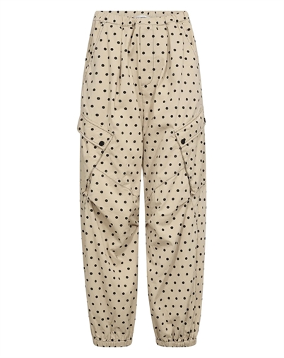 Co'Couture - Diddi CC Cargo Dot Bukser - Bone